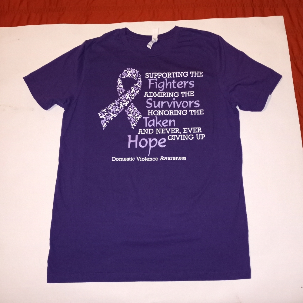 Domestic Violence Awareness Tee - Picture 4 of 7
